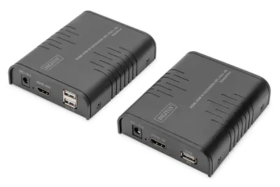 DIGITUS HDMI KVM IP Extender Set, Full HD DS-55529