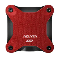 ADATA SD620 - SSD - 1 TB - extern (tragbar) - USB 3.2 Gen 2 - Rot