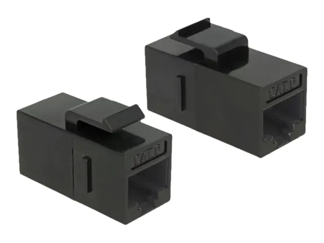 Delock Keystone Module RJ45 jack > RJ45 jack Cat.6 UTP - Modulare Eingabe - CAT 6 - UTP - RJ