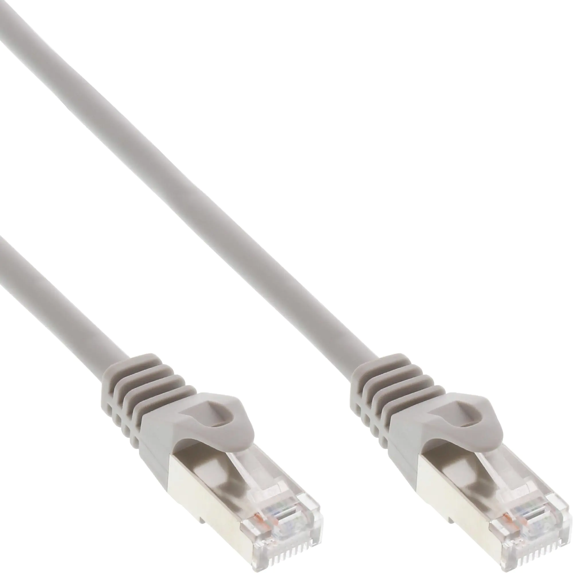 exertis Connect - Patch-Kabel - RJ-45 (M) zu RJ-45 (M) - 1 m - SF/UTP - CAT 5e - Grau