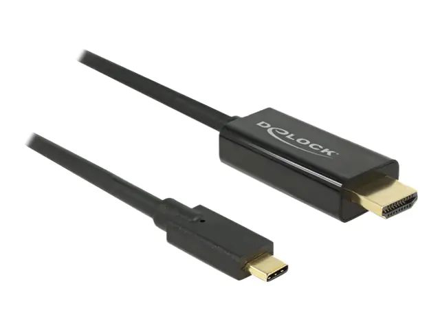 DeLOCK - Externer Videoadapter - Parade PS171 - USB-C - HDMI - Schwarz