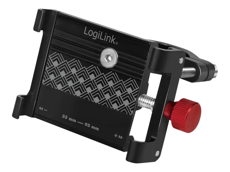 LogiLink Fahrradhalterung für Handy - passend für Durchmesser 2,22