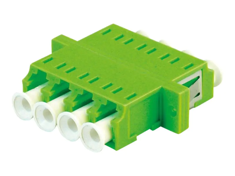 Roline - Netzwerkkoppler - LC Multi-Mode (W) zu LC Multi-Mode (W) - Glasfaser - OM5 - grün