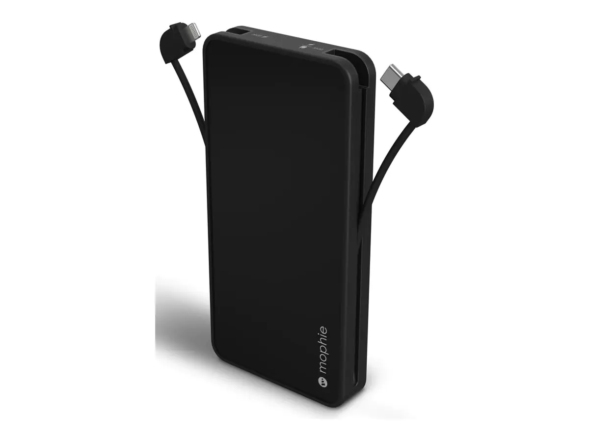 mophie Powerstation Plus - Powerbank - 10000 mAh - 20 Watt - PD, Fast Charge - 2 Ausgabeanschlussst