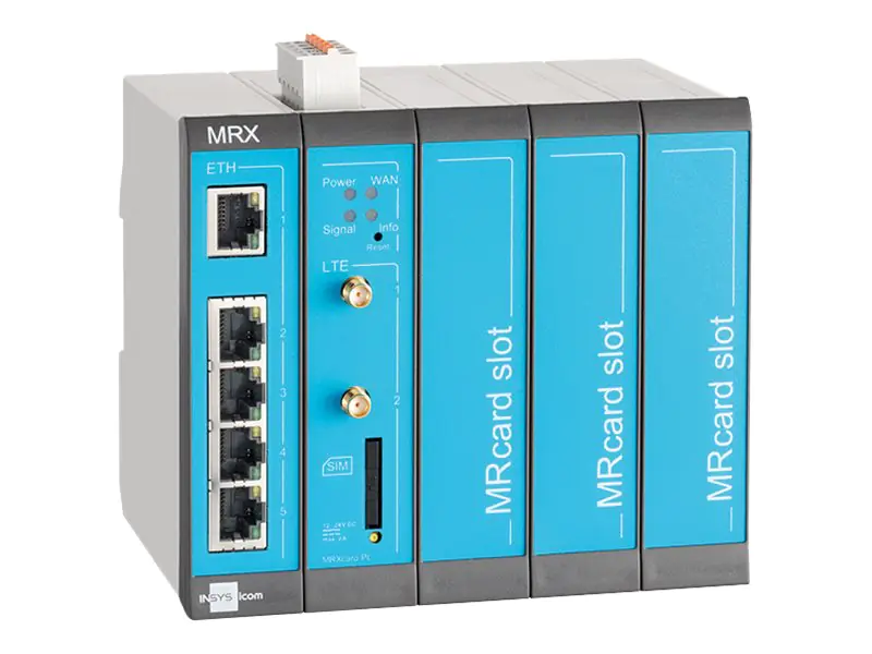 Insys icom MRX MRX5 LTE - Router - WWAN 5-Port-Switch 10017037