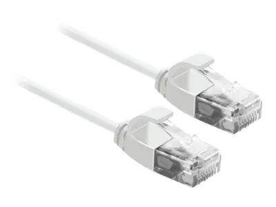 Roline - Patch-Kabel - RJ-45 (M) zu RJ-45 (M) - 3 m - UTP - CAT 6a - halogenfrei, geformt - weiß