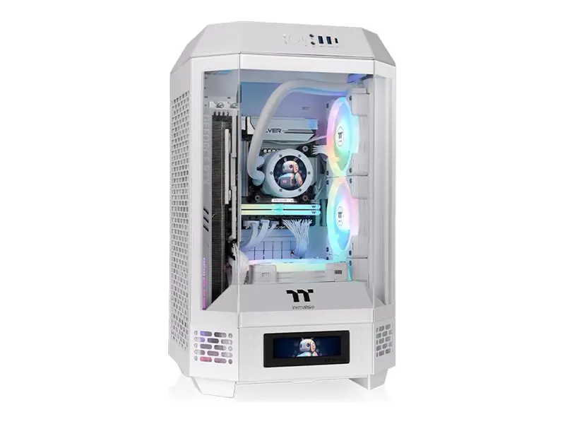 Thermaltake The Tower 250 weiss Tempered Glass