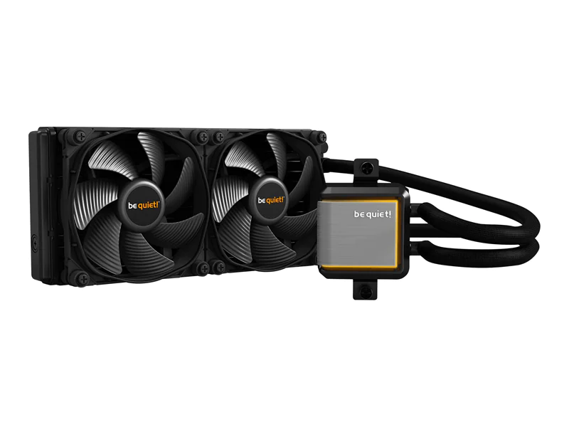 be quiet! Silent Loop 2 240mm - Prozessor-Flüssigkeitskühlsystem - (für: LGA1150, LGA1151, LGA1155, LGA1200, LGA2011-3 (Square ILM), LGA2066, AM3+, AM4) - Aluminium mit nickelbeschichteter Kupferbasis - 120 mm - Schwarz