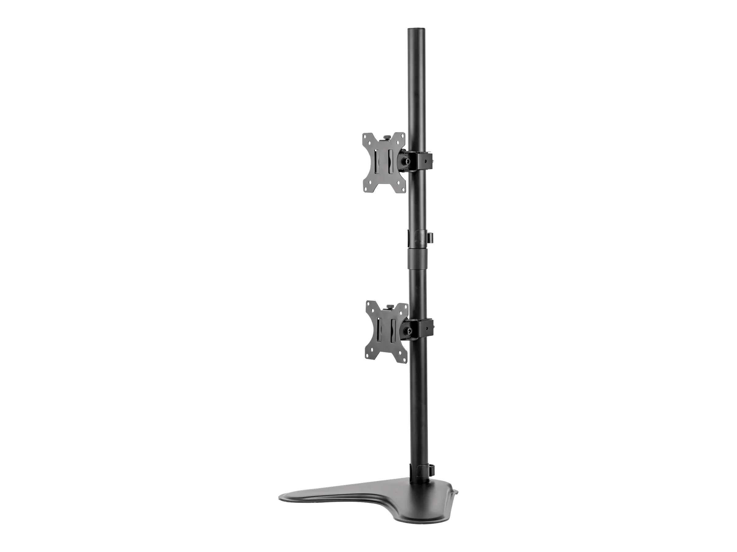 Fellowes Professional Series Free-standing Dual Stacking Monitor Arm - Aufstellung - für 2 Monitore - Stahl - Schwarz - Bildschirmgröße: bis zu 81,3 cm (bis zu 32 Zoll)