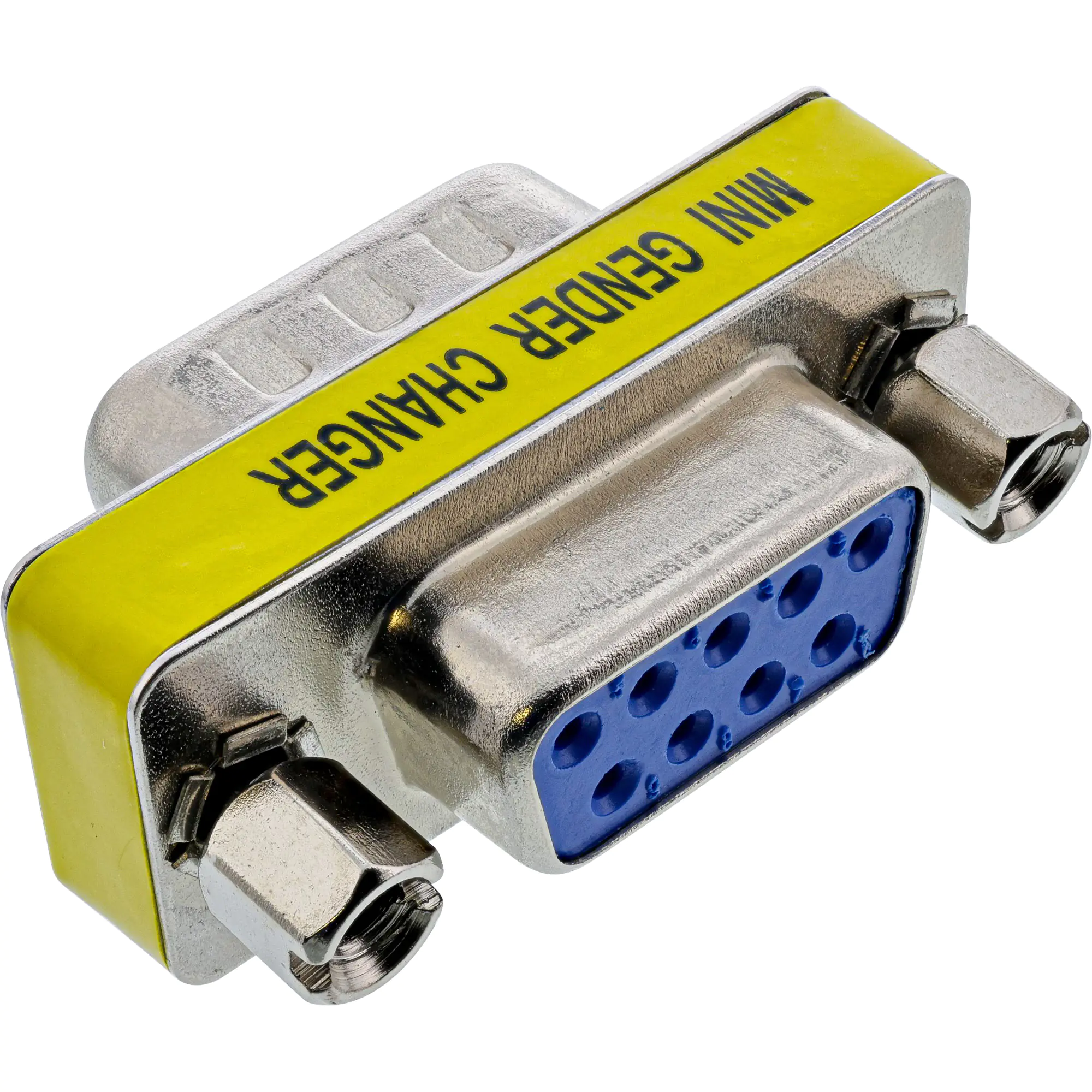 InLine Mini - Serieller Adapter - DB-9 (S) zu DB-9 (W) - Daumenschrauben