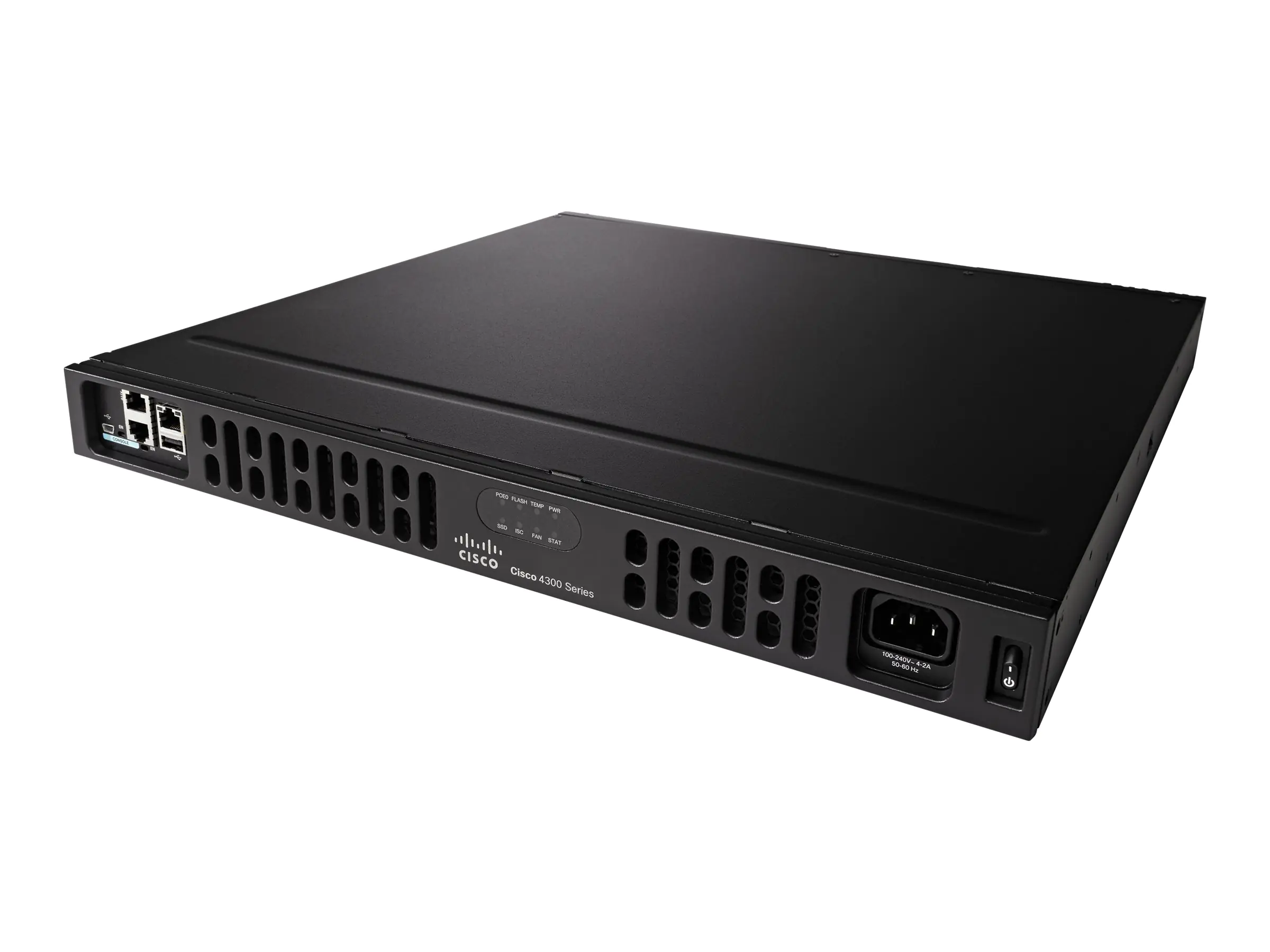 Cisco Integrated Services Router 4331 - Voice Security Bundle - Router 1GbE - WAN-Ports: 3 - an Rack montierbar