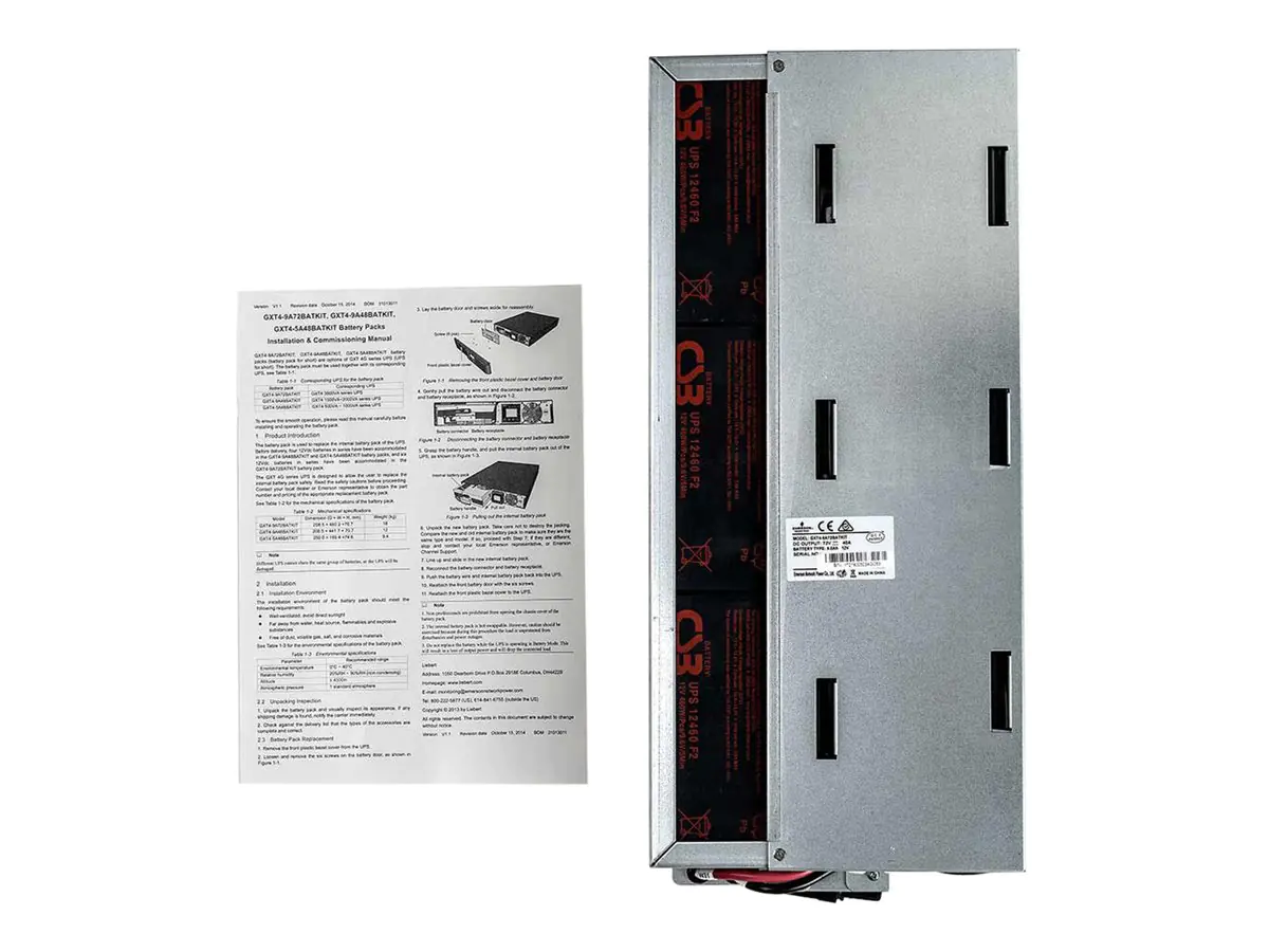 Vertiv GXT4-9A72BATKIT - USV-Akku - 6 x Batterie