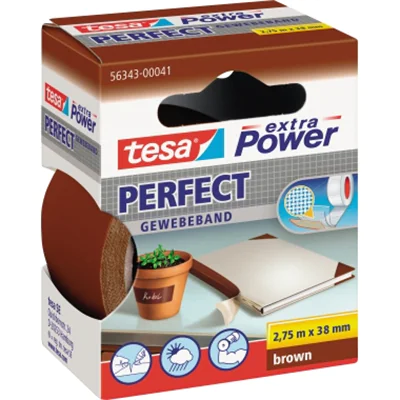 tesa Gewebeband extra Power Perfect 56343-00041 38mmx2,75m braun