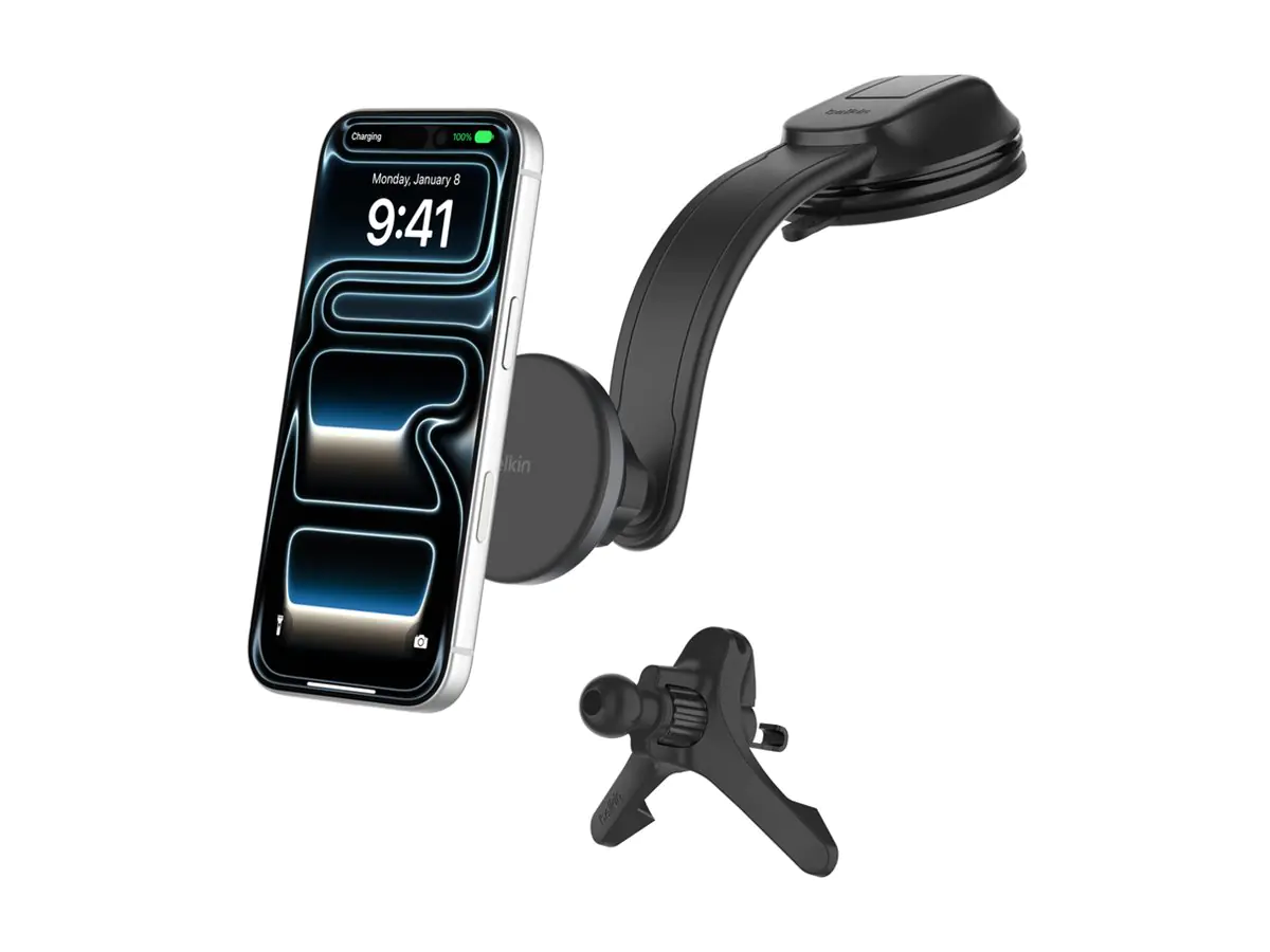 Belkin 15W Qi2 Wireless In-Car Charger w Vent