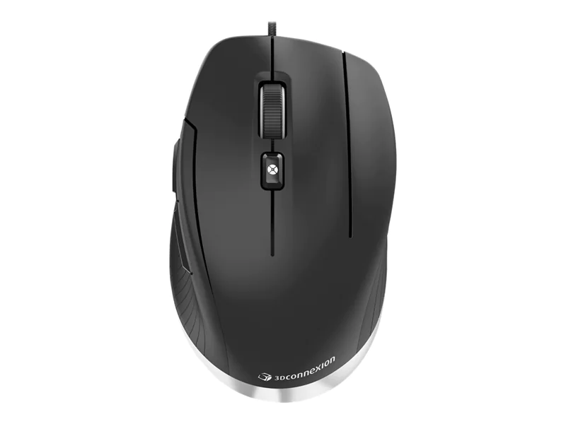 3D Connexion CadMouse Compact - Maus - ergonomisch - Für Rechtshänder - optisch - 7 Tasten - kabelgebunden - USB