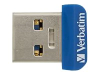 Verbatim Store 'n' Stay NANO - USB-Flash-Laufwerk - 16 GB - USB 3.0 - Blau
