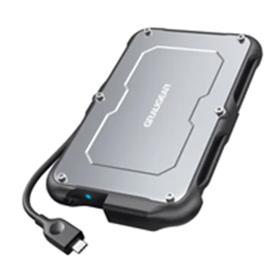 GrauGear externes Festpl.Gehäuse 2.5"HDD/SSD USB 3.2 Spritzs - Laufwerks-Gehäuse - 2,5"