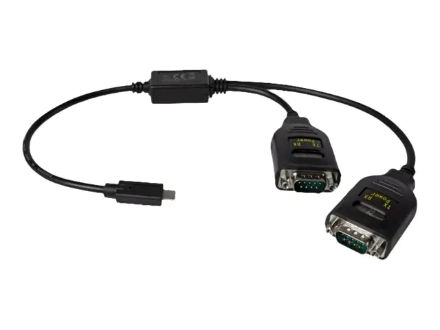 Delock Adapter USB Type-C to 2 x Serial RS-232