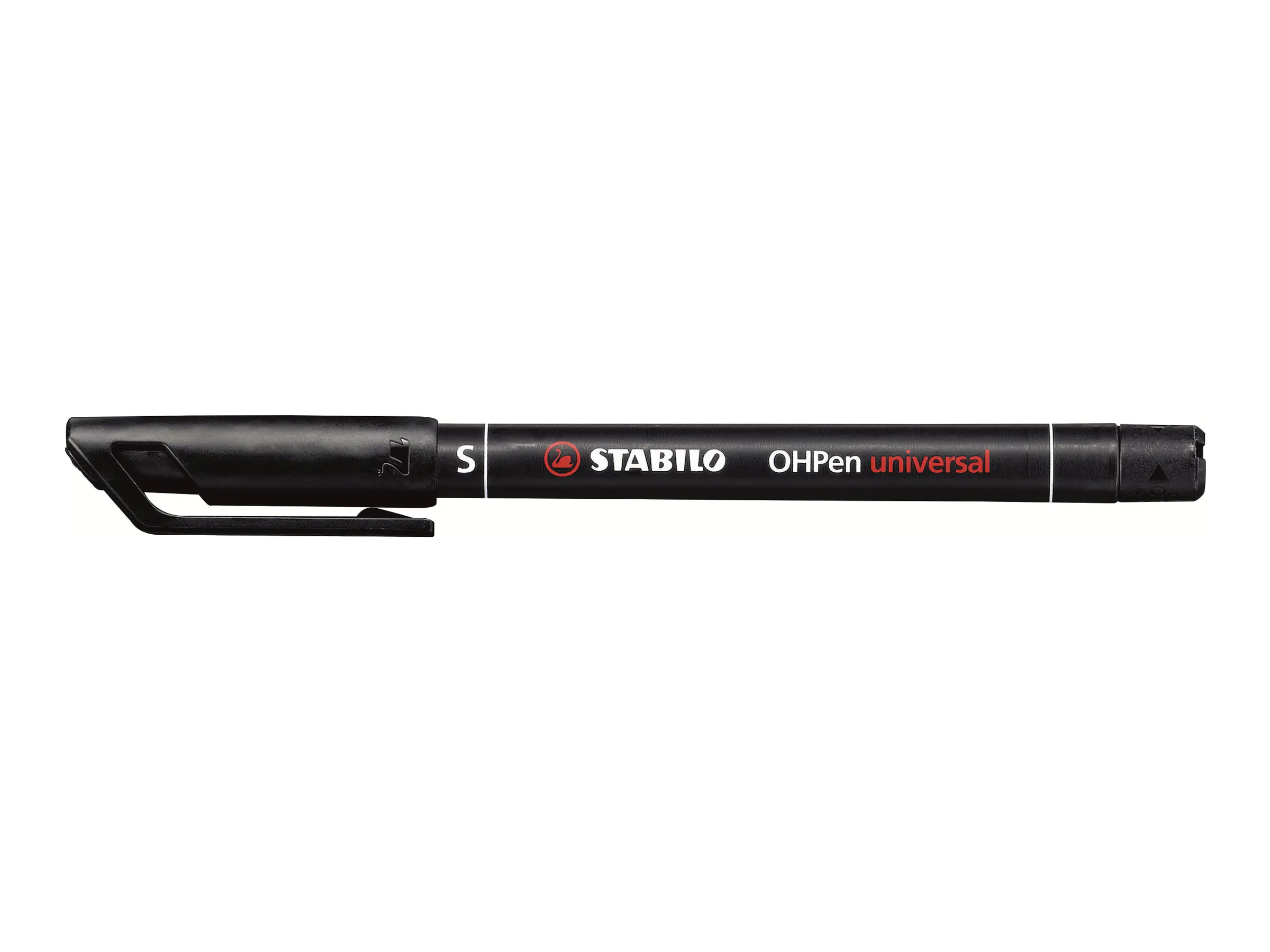 STABILO OHPen universal - Fineliner - permanent - für Overhead-Projektor-Folien - Schwarz, Rot, Blau, Grün - 0.4 mm - extrafein (Packung mit 4) 841-4