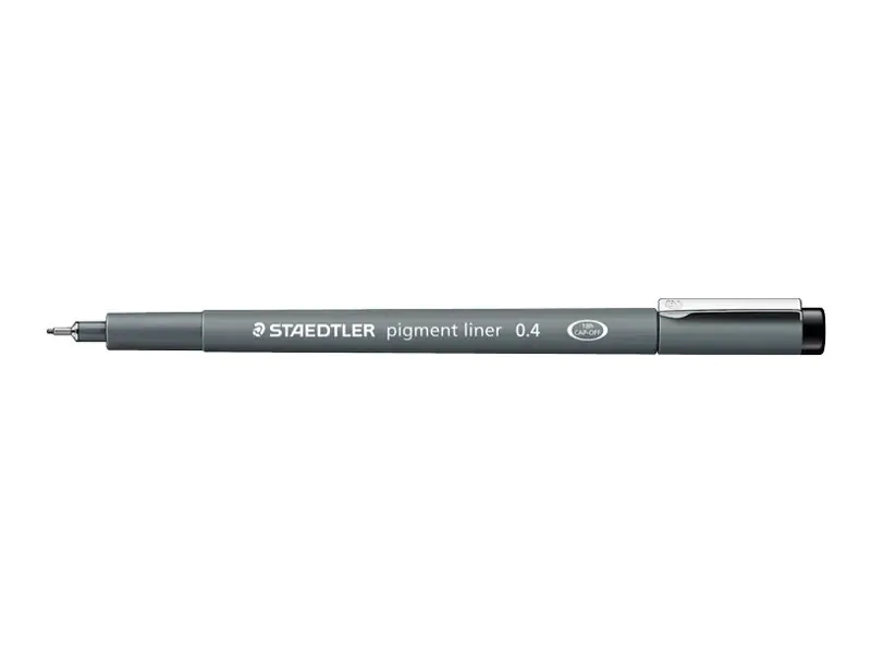 STAEDTLER Fineliner - permanent - Schwarz 30804-9