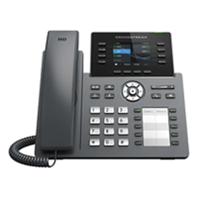 Grandstream GRP2634 - VoIP-Telefon - IEEE 802.11a/b/g/n/ac (Wi-Fi) / Bluetooth - fünfwegig Anruffunktion - SIP, RTCP, RTP, SRTP - 8 Leitungen