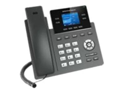 Grandstream GRP2612W - VoIP-Telefon mit Rufnummernanzeige/Anklopffunktion - dreiweg Anruffunktion - SIP, RTCP, RTP, SRTP - 4 Leitungen