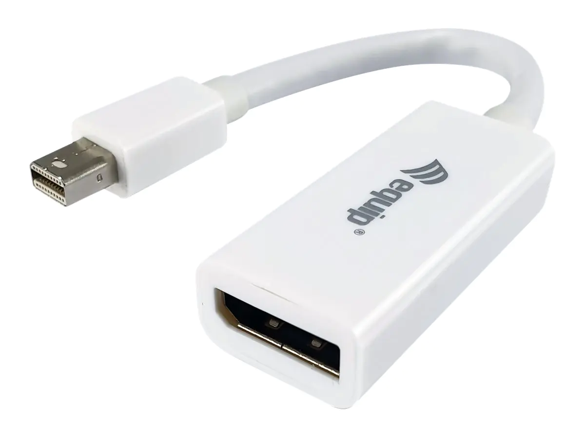 Equip Life - DisplayPort-Adapter - Mini DisplayPort (M) zu DisplayPort (W) - 15 cm - 4K Unterstützung