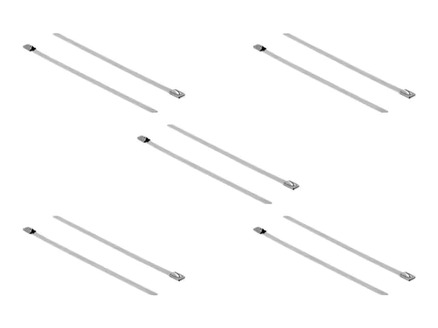 Delock Kabelbinder - 15 cm (Packung mit 10)