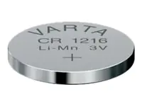 Varta Electronics - Batterie CR1216 - Li - 25 06216 101 401