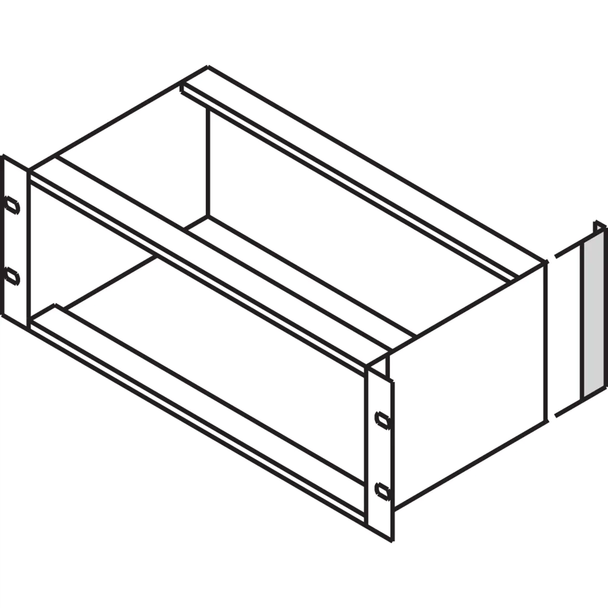 SCHROFF ECKPROFIL 2STK - Rack-Zubehör 24564199