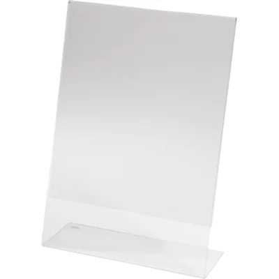 SIGEL Tischaufsteller TA210 DIN A4 213x302mm L-Form Arcyl glasklar