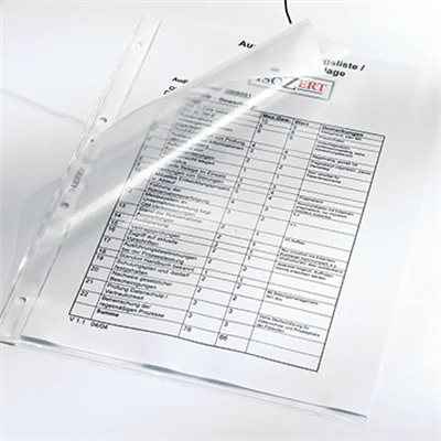 Leitz Prospekthülle Premium DIN A4 0,13mm oben, links offen Polypropylen farblos 100 St./Pack.