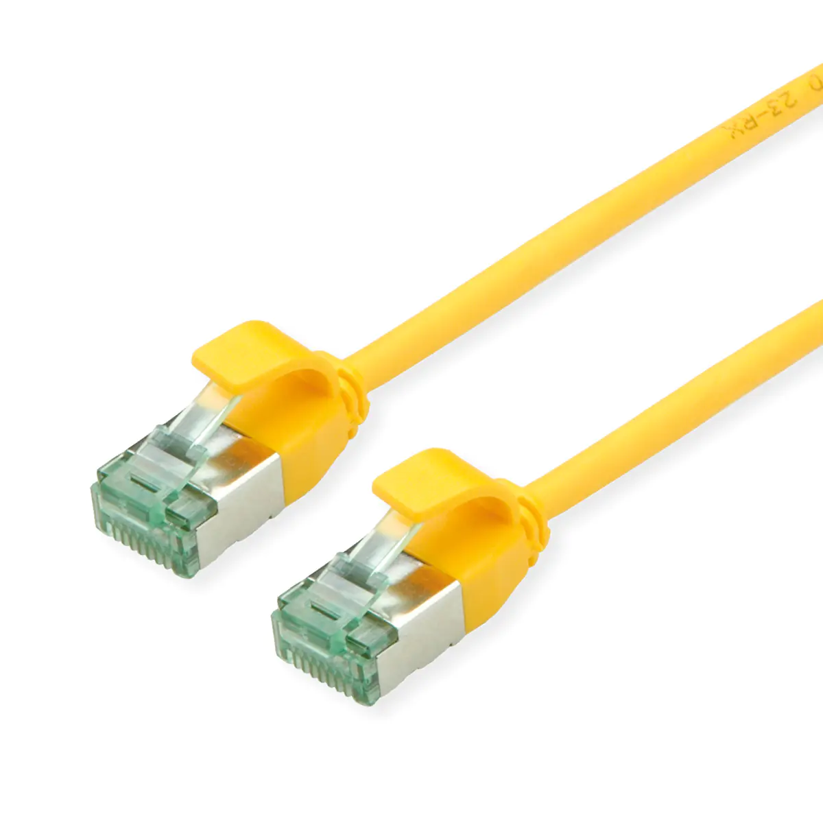 ROLINE RM U/FTP Patchkabel Kat.6A/Kl.EA SLIM gelb 3m - FTP