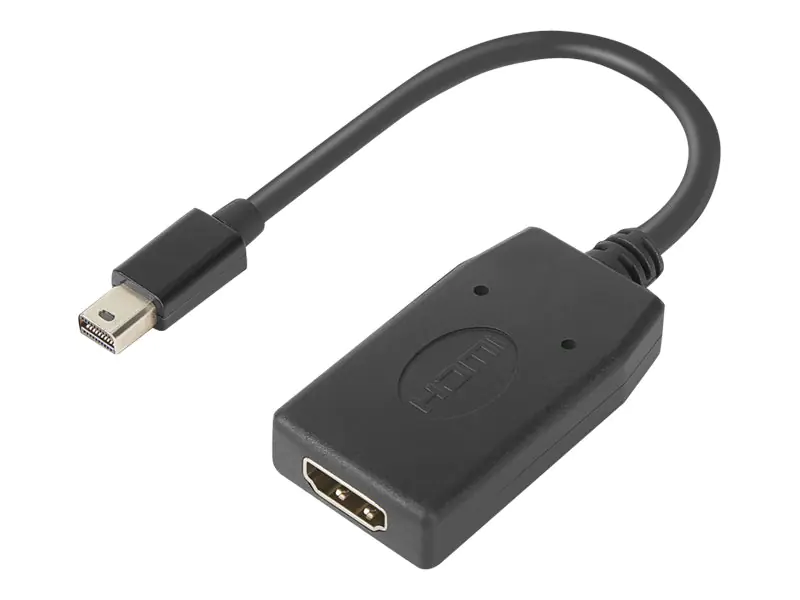 Lenovo - Videoadapter - Mini DisplayPort männlich zu HDMI weiblich - 17.8 cm - für ThinkCentre M75t Gen 2; ThinkStation P320; P330; P330 Gen 2; P510; P520; P620; P720; P920