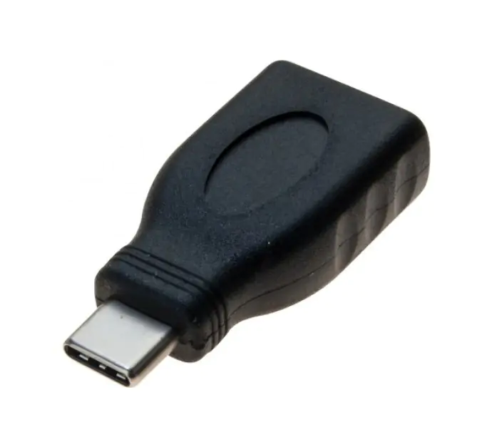 exertis Connect - USB-Adapter - 24 pin USB-C (M) zu USB Typ A (W) - USB 3.1 Gen 1 - Schwarz