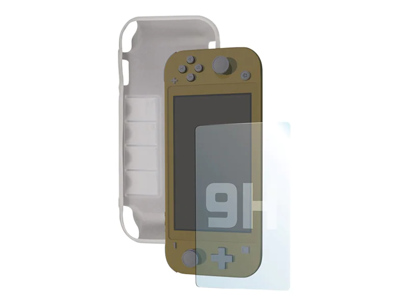 Steelplay Protection Kit - Hintere Abdeckung für Spielekonsole - Thermoplastisches Polyurethan (TPU) - durchsichtig - für Nintendo Switch Lite
