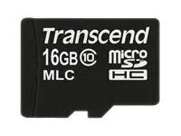 Transcend - Flash-Speicherkarte - 16 GB - Class 10 - microSDHC