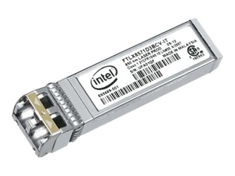 Intel Ethernet SFP+ SR Optics - SFP+-Transceiver-Modul - 10GbE - 1000Base-SX, 10GBase-SR - 850 nm - für Ethernet Converged Network Adapter X520, X710; Ethernet Server Adapter X520