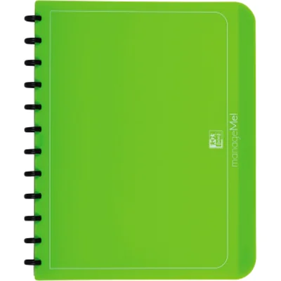 Oxford Ringmappe manageMe 100421156 DIN A4 PP grasgrün +25Hüllen