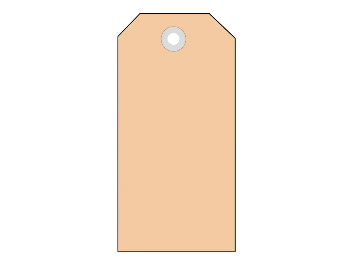 HERMA Karton - Smooth Brown - 60 x 113 mm 1000 6018