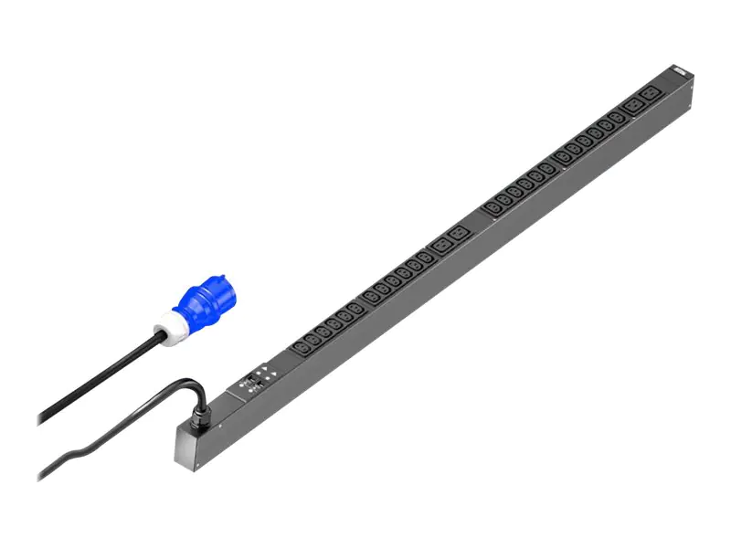 Rittal PDU Basic - Stromverteilungseinheit - Ausgangsanschlüsse: 28 (4 x IEC 60320 C19, 24 x IEC 60320 C13) 7979116