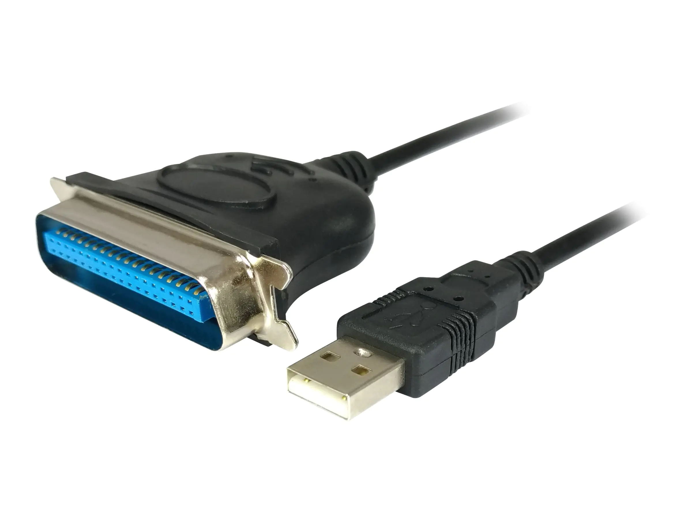Equip - USB-/Parallelkabel - USB (M) zu Centronics 36-Polig (M) - 1.5 m - USB-Strom - Schwarz