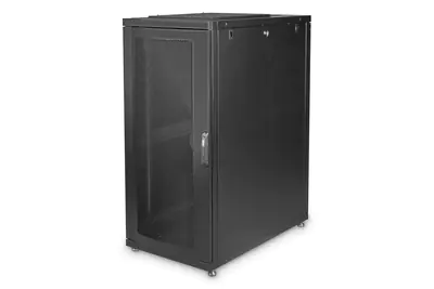 Digitus - Schrank Netzwerkschrank - Schwarz, RAL 9005 - 26U - 48.3 cm (19")