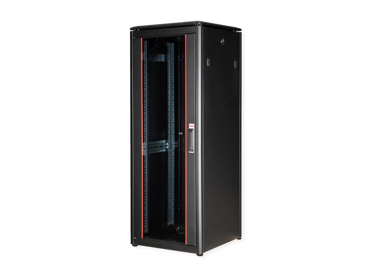 ROLINE Pro - Schrank Netzwerkschrank - RAL 9005, Jet Black - 32U - 48.3 cm (19") 26.21.0225