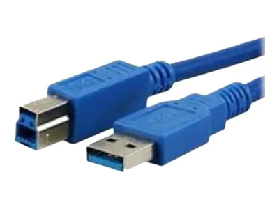 MediaRange - USB-Kabel - USB Type B (M) zu USB Typ A (M) - 3 m - Blau