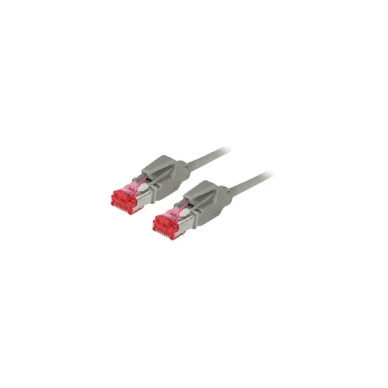 Tecline Crossover-Kabel RJ-45 (M) RJ-45 (M) 71705R SFTP-Kabel CAT 6 5 m Rot