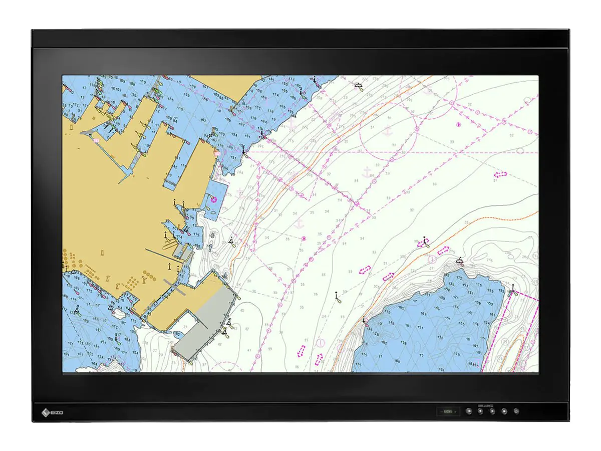 EIZO DuraVision FDU2603WT - Marine - LED-Monitor - 65 cm (25.5") FDU2603WT-BK