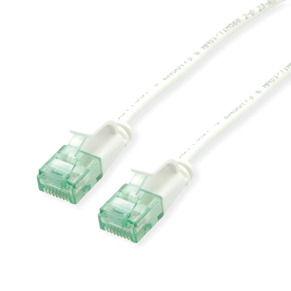 ROLINE RM UTP Patchkabel Kat6A/Kl.EA SLIM weiss 0.3m - UTP
