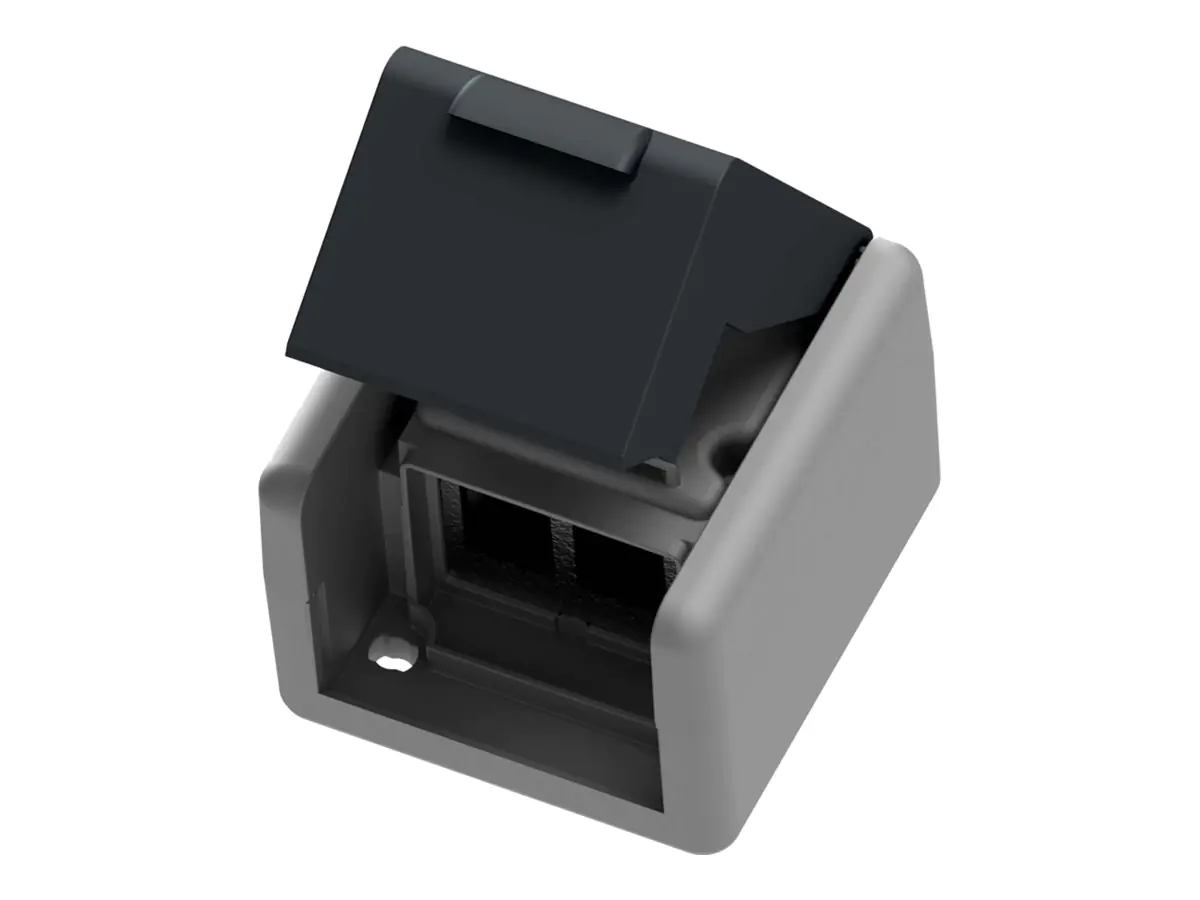 EasyLan Cu fixLink - Wanddose - IP44, double