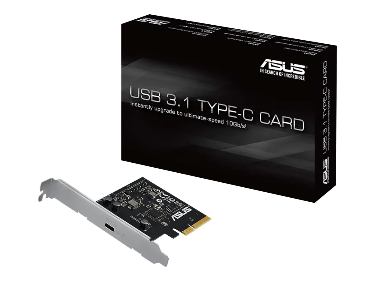 Asus USB 3.1 TYPE-C CARD - USB-Adapter - PCIe x4